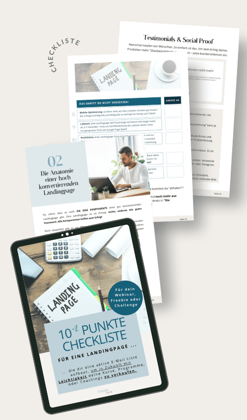Checkliste Landingpage